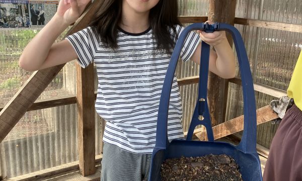 バス停をきれいに✨