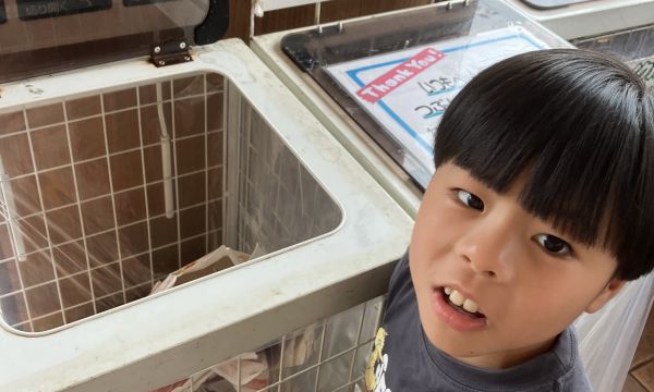 おやつ購入にて