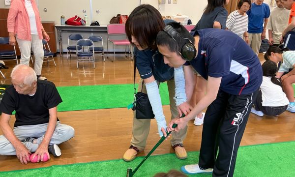 地域の方々との交流！