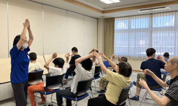 スマイル8月軽運動活動★