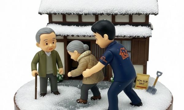 冬の外出・転倒に注意しましょう