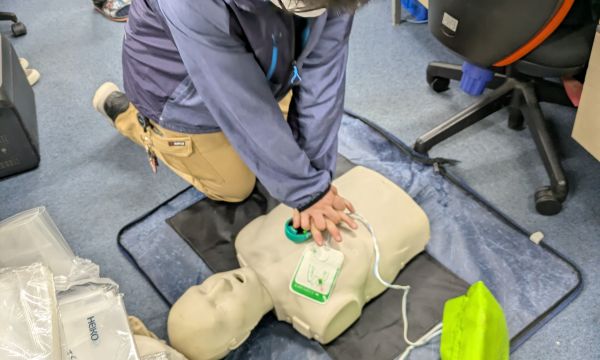 AEDの講習会がありました。