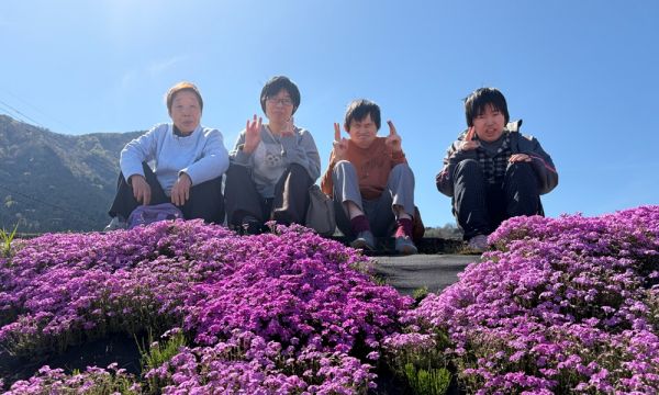 お出かけ日和☀　お花見外出