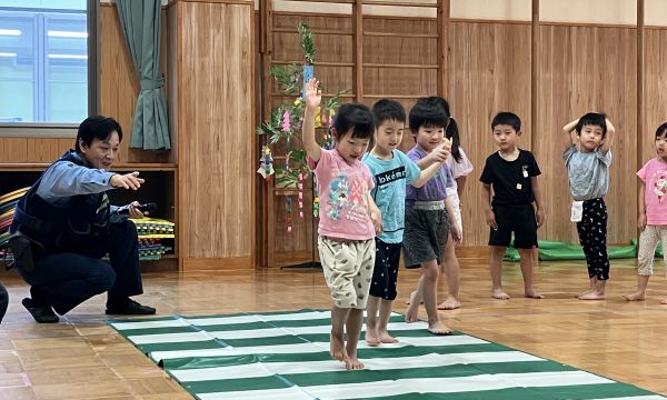 お巡りさんと交通安全教室👮‍♂️