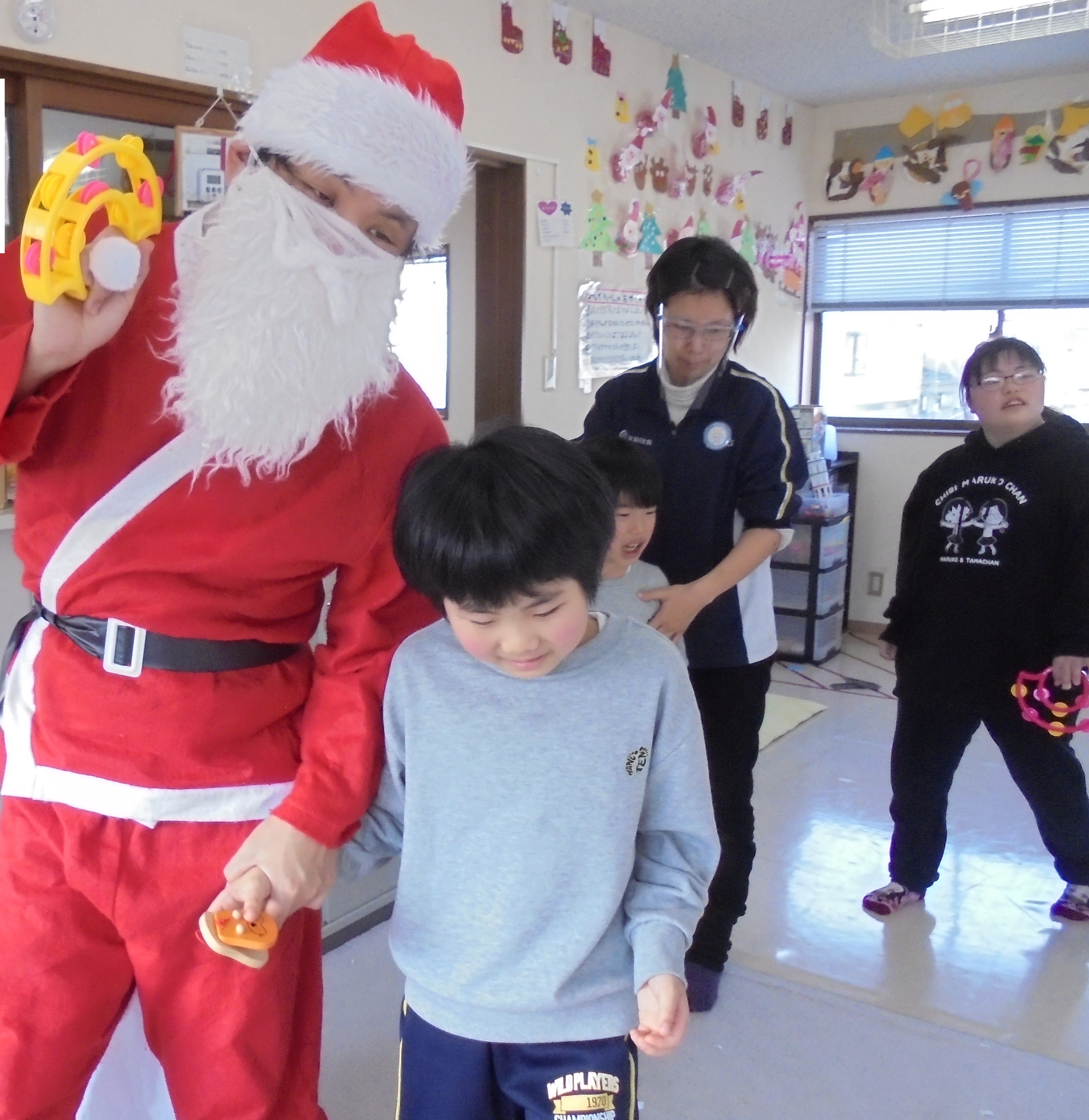 クリスマス会 フレンズみゆき 足羽福祉会施設だより