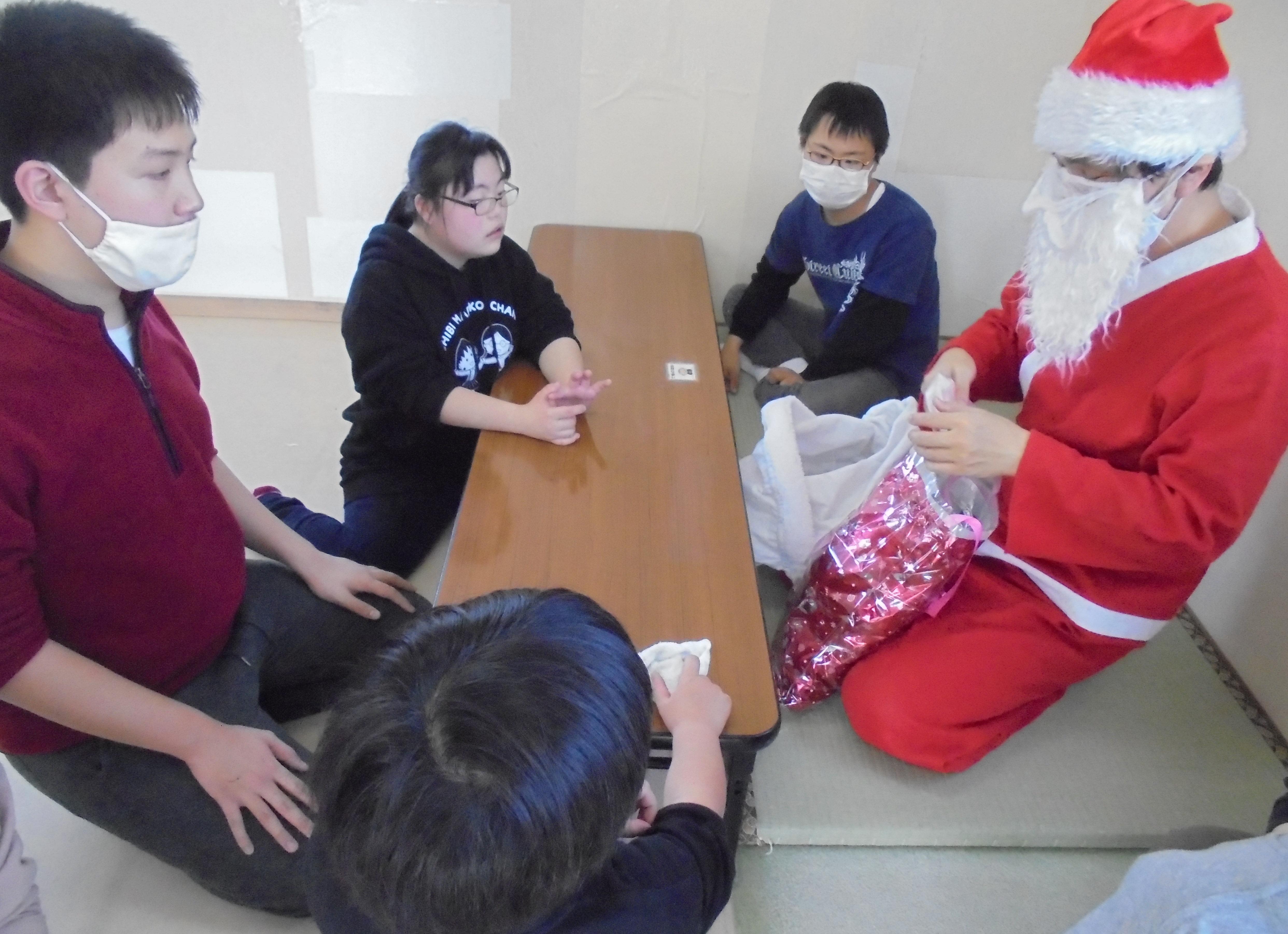 クリスマス会 フレンズみゆき 足羽福祉会施設だより